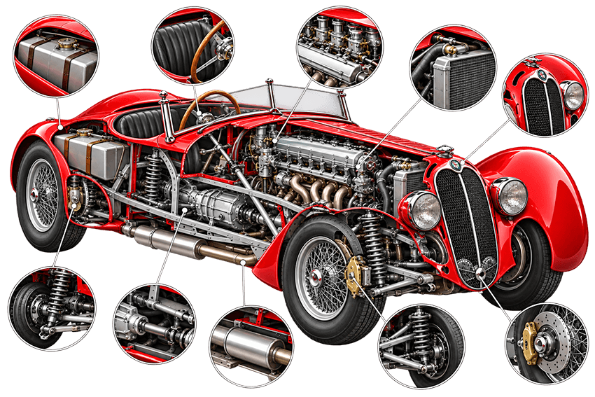 Vehicle Cutaway Diagram